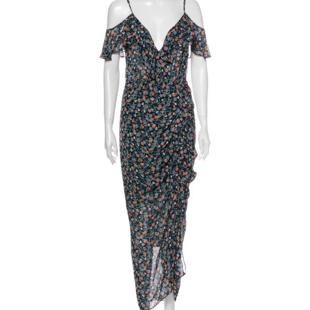 Veronica Beard Silk Long Dress